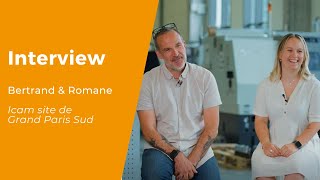 [#InterviewIcam] 💬 Site de Grand Paris Sud #10 - Témoignage de parent : Bertrand et sa fille Romane