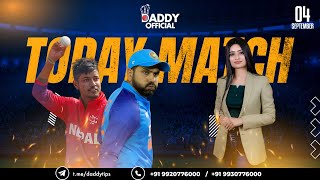 Asia Cup 2023, 5th Match India vs Nepal  | Get Live Score on DaddyScore... 🔔