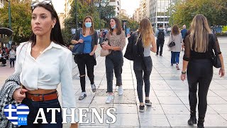 🇬🇷 ATHENS DAY & NIGHT GREECE DECEMBER 2021 [FULL TOUR]