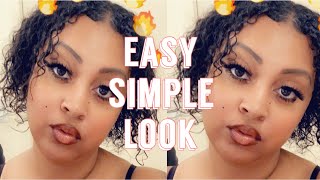 GRWM CHIT CHAT | Simple Easy Ways To Look Like You Have Makeup On With Barely Any On