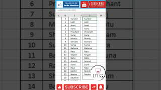 SORT + UNIQUE Formula #short  #excel #exceltips #shorts #exceltutorial #msexcel #microsoftexcel