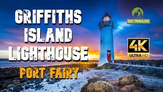 GRIFFITHS ISLAND LIGHTHOUSE - Port Fairy, Victoria