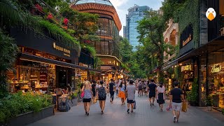 Singapore City Walk🇸🇬 Прогулка от ЧИЙМЕСа до Бугиса (4K HDR)