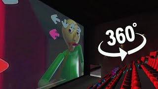 VR 360 Baldi but its Baldi's Basics | 360 Baldi but its 360 degree video | 360 Cinema