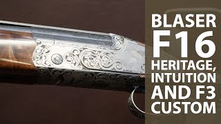 BSS18 Blaser F16 Heritage, F16 Intuition, and F3 Custom interview with Robert Sajitz