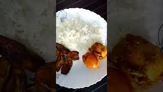 আজকে দুপুরের খাবারের কি কি ছিল??😋#shorts #lunch #recipe #viral