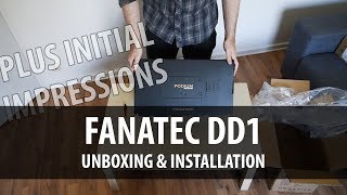 Fanatec Podium Series Wheel Base DD1 - Unboxing & Installation