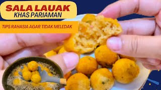 Begini Cara & Rahasianya ‼️ Membuat Sala Lauak Khas Pariaman | Anti Meledak  Anti Lengket