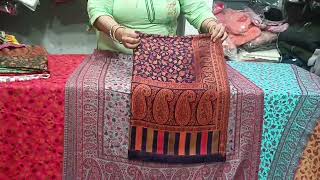 New Stock Pure Kani Cutting Shawls And Stoles Quality Sab Se Best Price Mithe Se Order Now8427906674