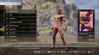 How to create Ricardo Milos in Soulcalibur VI