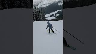 close call almost a ski accident at Crystal Mountain