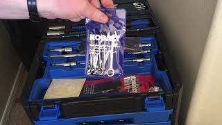 Kobalt 227-Piece Standard (SAE) and Metric Mechanic's Tool Set