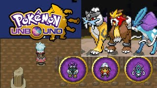 Pokemon Unbound (Insane): Legendary Dogs