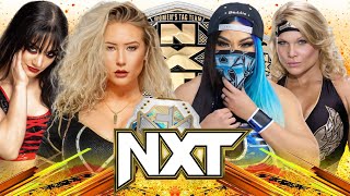 Tatum Paxley & Nikkita Lyons VS Mia Yim & Beth Phoenix - NXT Womens Tag Champs (NXT #2 WWE 2K24)