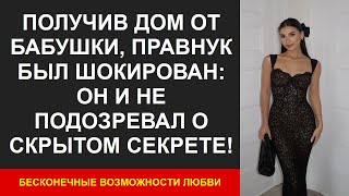 Получив дом от бабушки, правнук был шокирован: он и не подозревал о скрытом секрете!