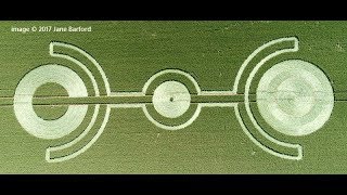 Il fantastico Crop Circle di Thorn Hill, Wiltshire