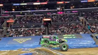 Monster Jam Grave Digger Freestyle With Rollover