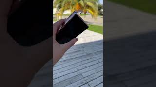 #Shorts Incoming Call Samsung Galaxy Z Fold 3 5G vs Palm Trees vs Swimming Pool