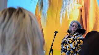 Billie Eilish performs "Copycat" @ Apple Union Square