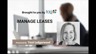 How-To Manage Leases  & Tenants within Sage Property Management Software | PM