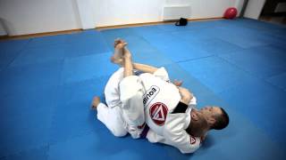 brazilian jiu jitsu tutorial (Джиу Джитсу) атака из гарда 1