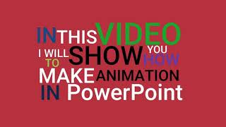 PowerPoint animation : Create 3 steps rectangular comment options in PowerPoint