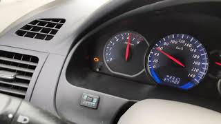 Mitsubishi Grandis 2.4 stock acceleration 0-100km/h