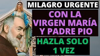 ROSARIO POR LA FAMILIA HOY 📿 A LA VIRGEN MARÍA Y PADRE PIO.