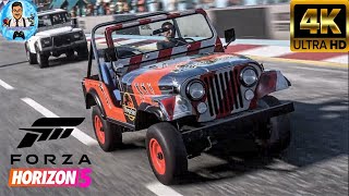 Forza Horizon 5||Jurassic Park Jeep||SUV Racing||Car Racing Game||4K Experience