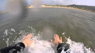 Go-Pro - Bodyboarding - Gower, Wales, UK