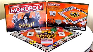 AWESOME SPIRIT HALLOWEEN MONOPOLY BOARDGAME!