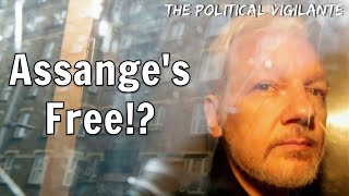 Julian Assange Is Free!