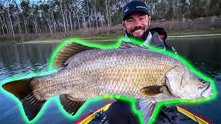 Barramundi fishing in Lake Awoonga practice day 4