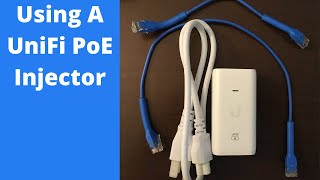 Setting Up A UniFi PoE Injector!