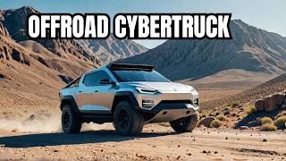 Telsa CyberTruck Offroad Driving