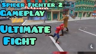 Spider fighter 2 Gameplay || Ultimate Fight || #spiderfighter2 #viral  #viralvideo