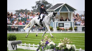 Kitty King and Vendredi Biats Land Rover Burghley 2022 Dressage Test