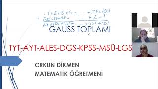 Uzaktan Eğitim Mantık 02 Gauss Toplamı