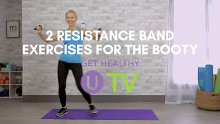 2 Resistance Band Exercises for the Booty