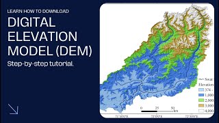 How to Download Digital Elevation Model DEM | Download DEM | ASTER DEM | Fine Resolution DEM