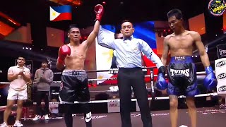 2023  LATEST  FIGHT!  PINOY  MINAHINA  Lamang  sa  THAILAND  BAGUHAN  na  BOXER  ang itinapat