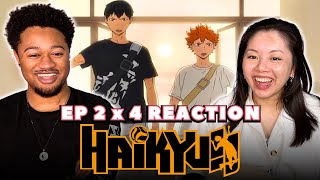 WE MADE IT TO TOKYO! | *Haikyuu!!* S2 Ep 4 (FIRST TIME REACTION)