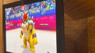 M&S At The London 2012 Olympics Bowser & Bowser Jr. Loses to Peach & Daisy in Rhythmic Ribbon