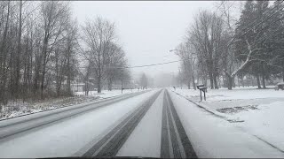 Snow Storm in Buffalo بر فانی طوفان