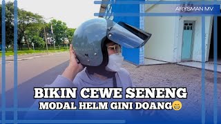 HELM BOGO YG COCOK UNTUK CEWEK NIH !