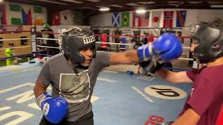 SPARRING AT THE BOXING GYM!!!