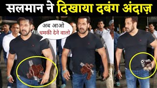 Salman Khan dabang Look on Mumbai Airport #salmankhan