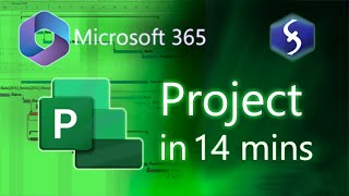 Microsoft Project - Tutorial for Beginners in 14 MINUTES!  [ COMPLETE COURSE ]