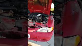 Manual rack and pinion on a 1994 mustang  gt ( Manual rack is from a 1993)