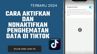 Cara Aktifkan & Nonaktifkan Penghemat Data di Tiktok